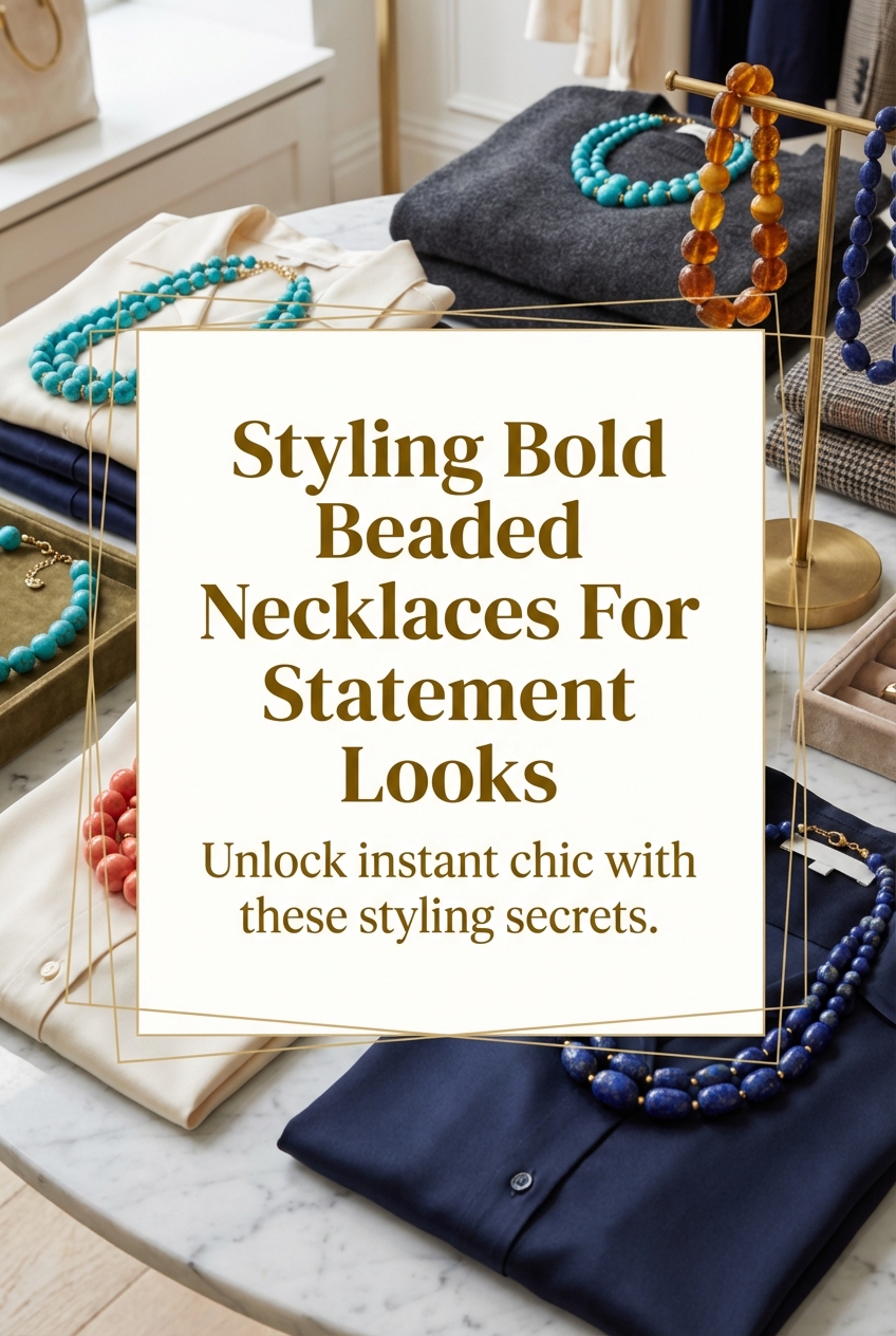 Styling Bold Beaded Necklaces For Statement Looks - photo 2