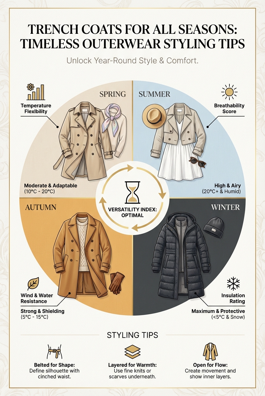 Trench Coats For All Seasons Timeless Outerwear Styling Tips - photo 3