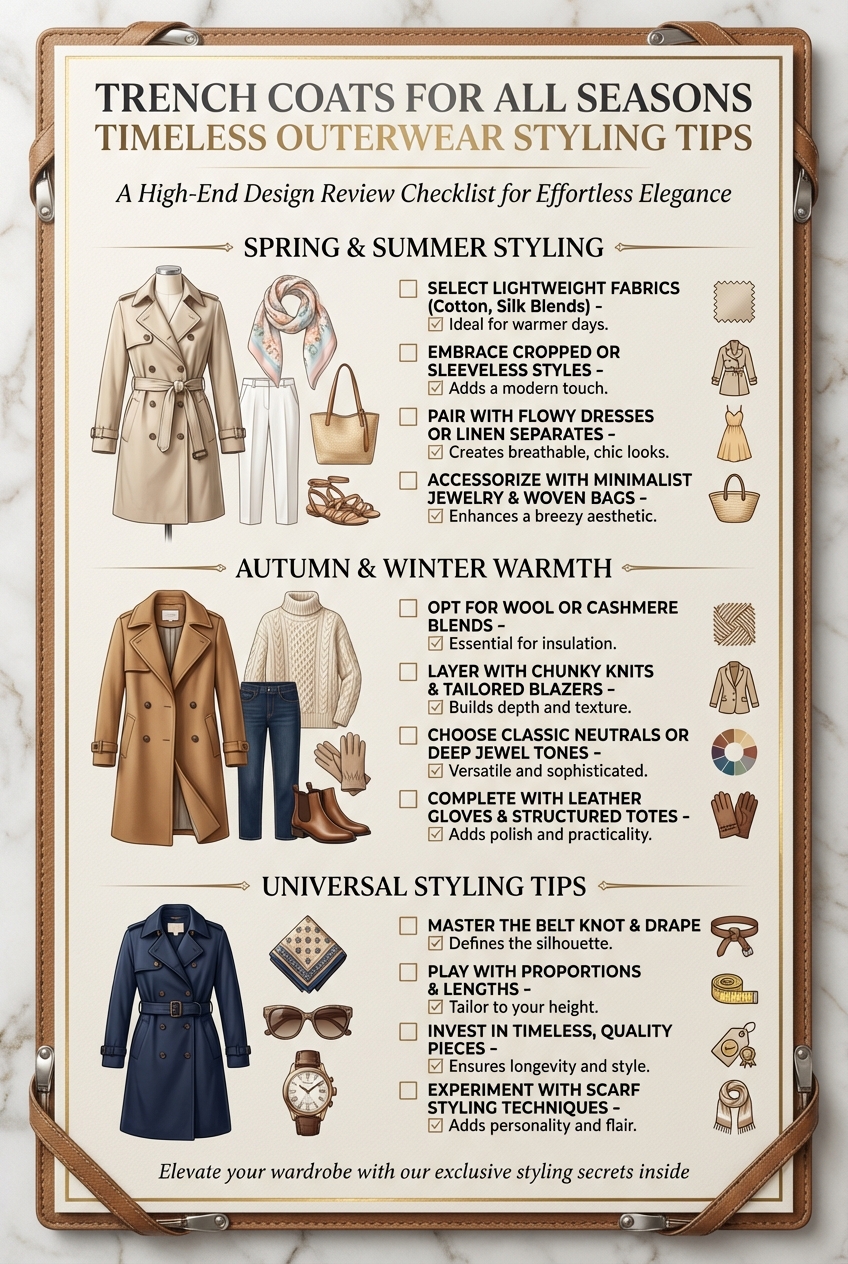Trench Coats For All Seasons Timeless Outerwear Styling Tips - photo 5