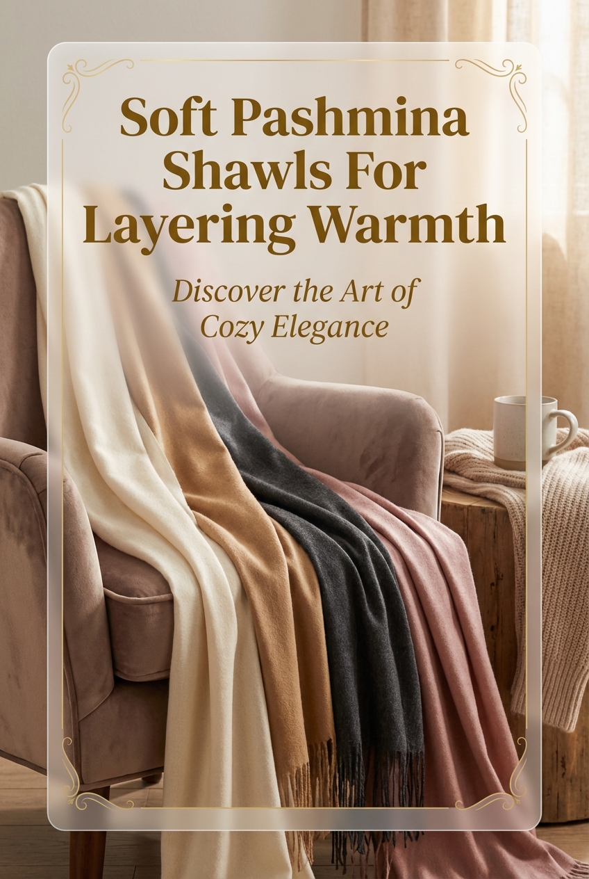 Soft Pashmina Shawls For Layering Warmth - photo 2