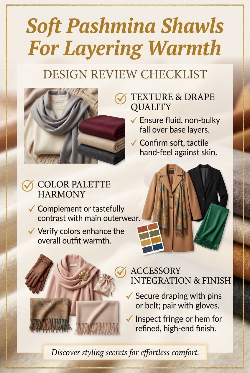 Soft Pashmina Shawls For Layering Warmth - photo 5
