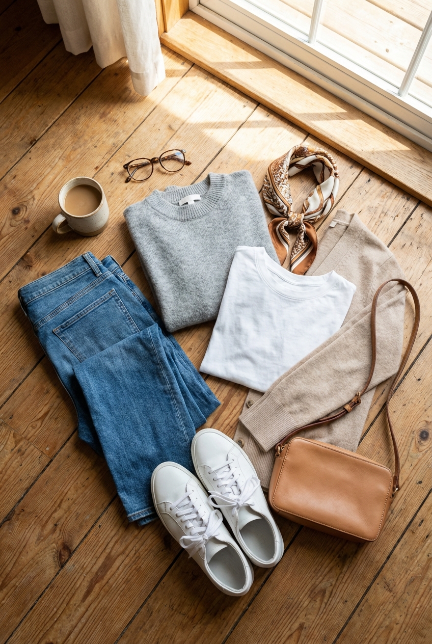 Capsule Wardrobe Essentials For Stay At Home Moms