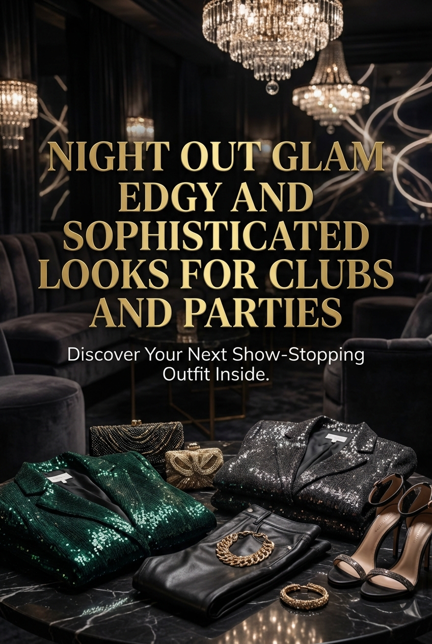 Night Out Glam Edgy And Sophisticated Looks For Clubs And Parties - photo 2