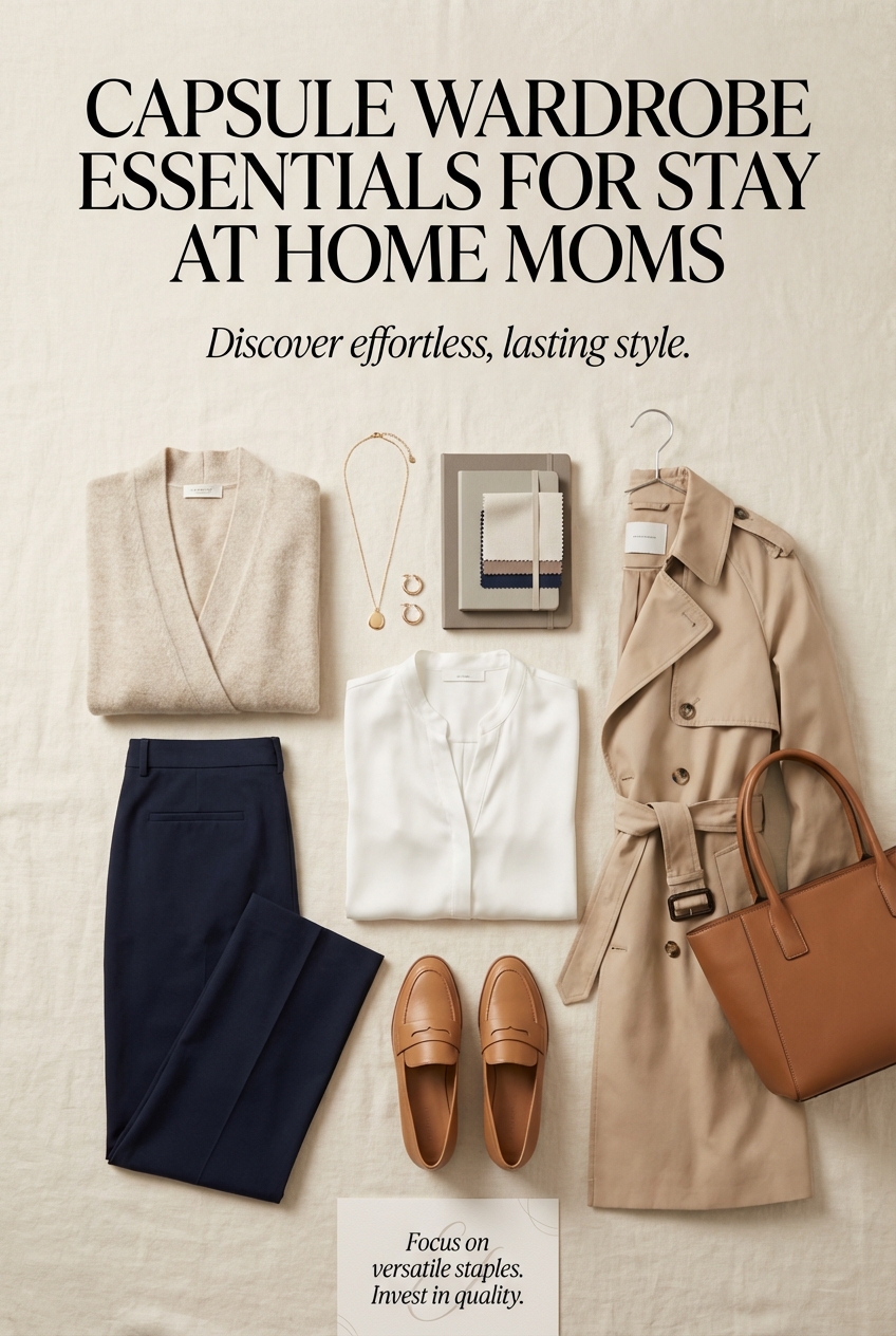 Capsule Wardrobe Essentials For Stay At Home Moms - photo 4
