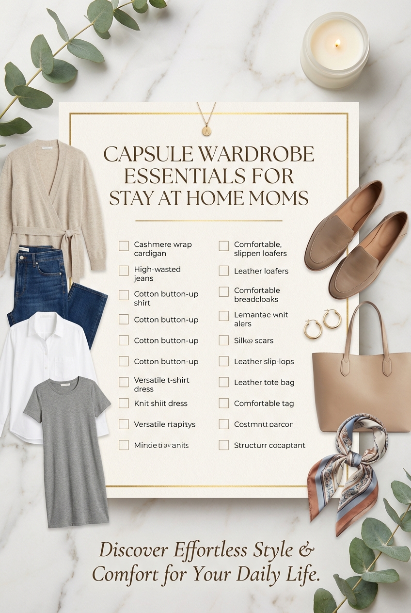 Capsule Wardrobe Essentials For Stay At Home Moms - photo 5