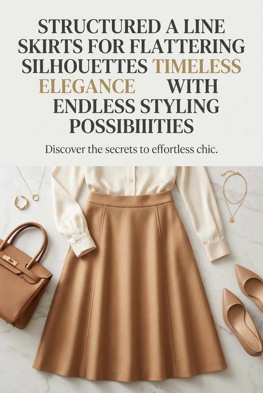 Structured A Line Skirts For Flattering Silhouettes Timeless Elegance With Endless Styling Possibilities - photo 2