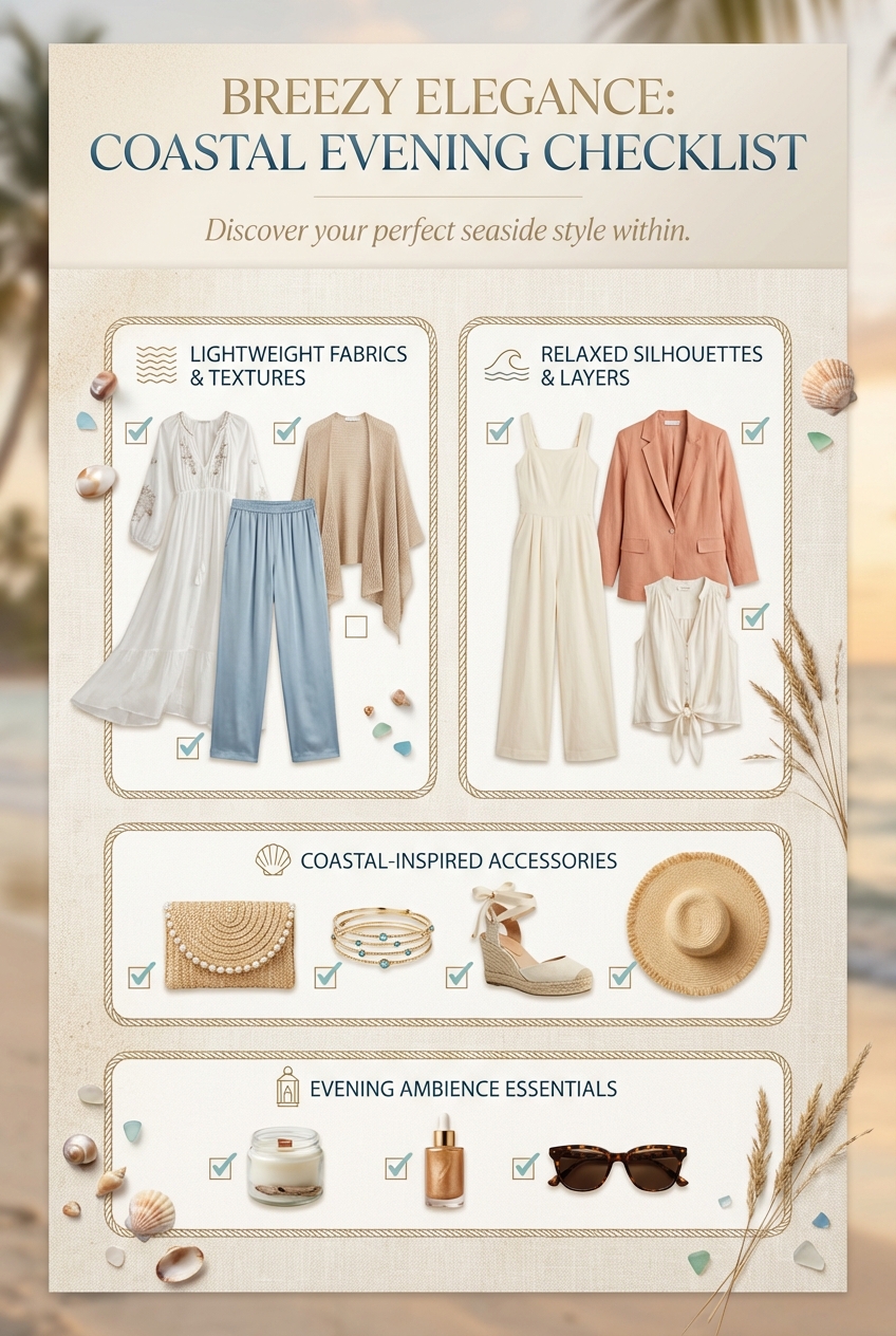 Relaxed Dinner By The Beach Looks With Lightweight Fabrics Breezy Elegance For Coastal Evenings - photo 5
