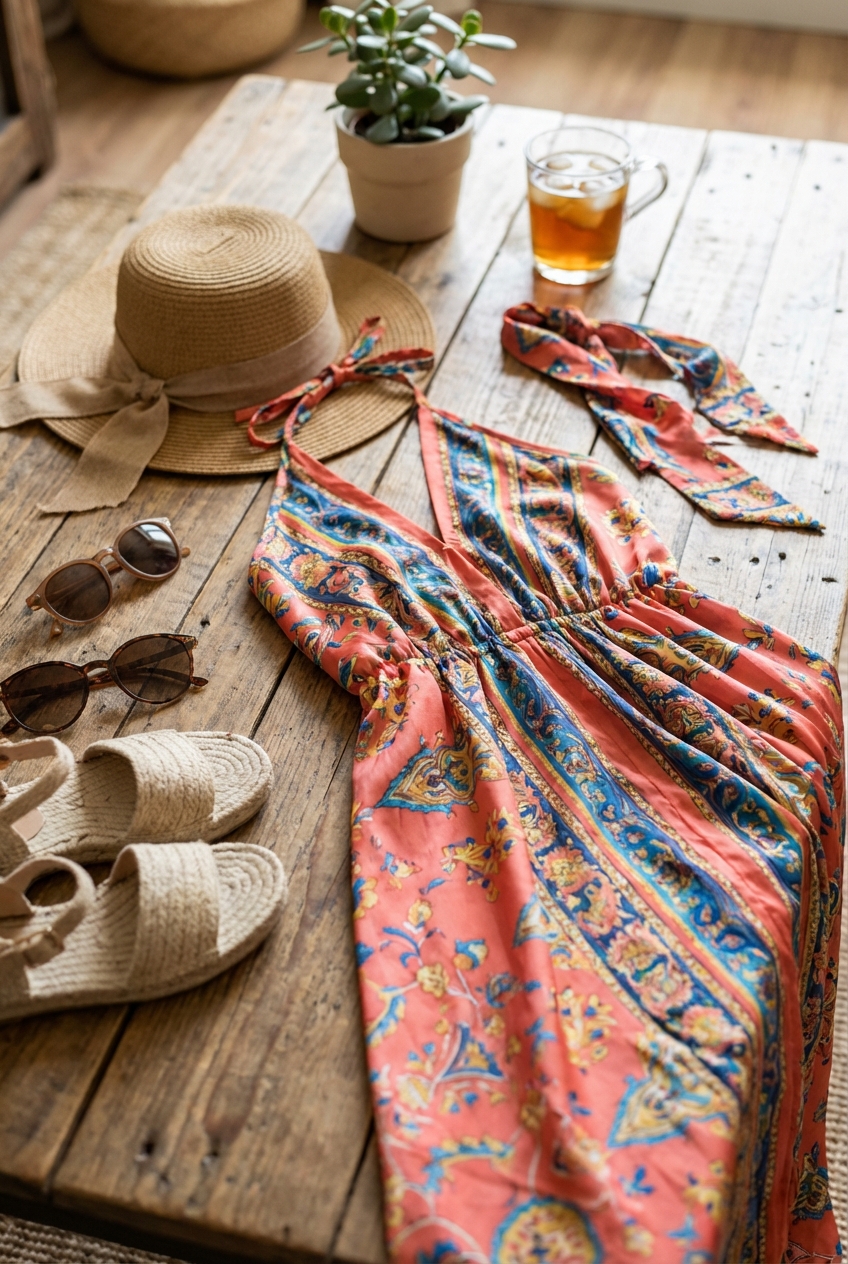 Chic Halter Neck Dresses For Summer Elegance