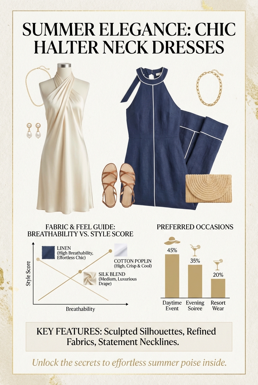 Chic Halter Neck Dresses For Summer Elegance - photo 3