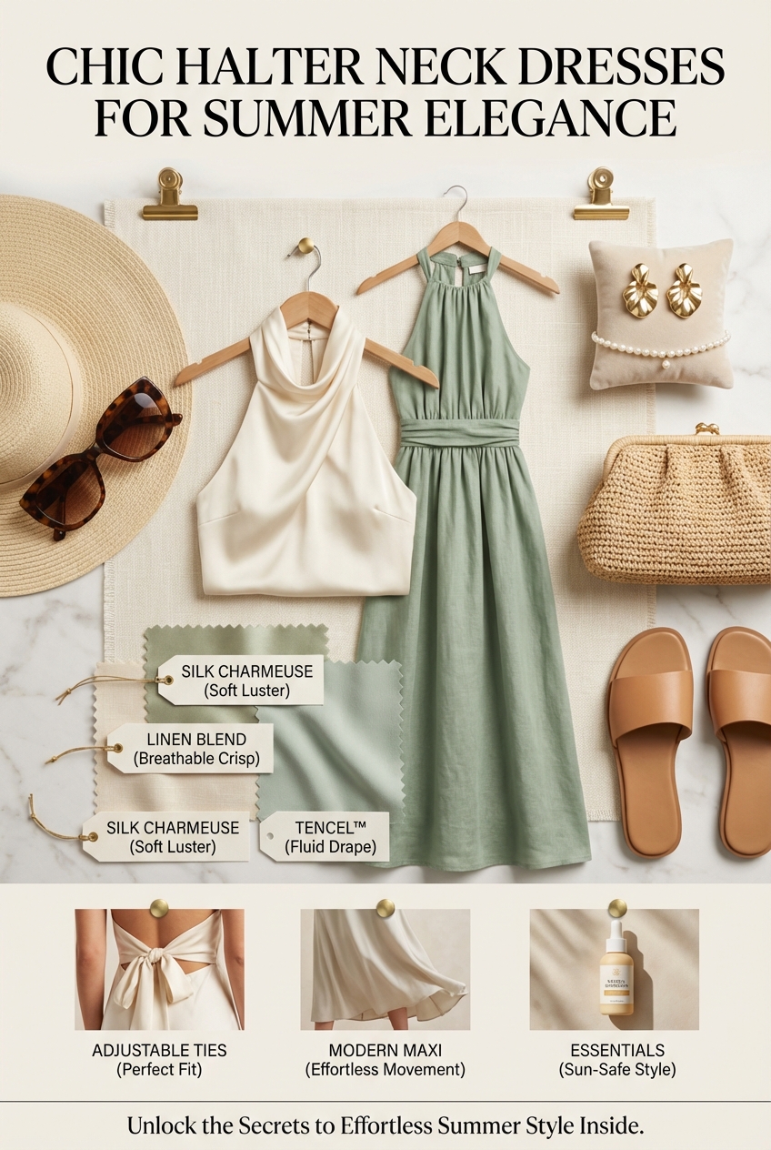 Chic Halter Neck Dresses For Summer Elegance - photo 4