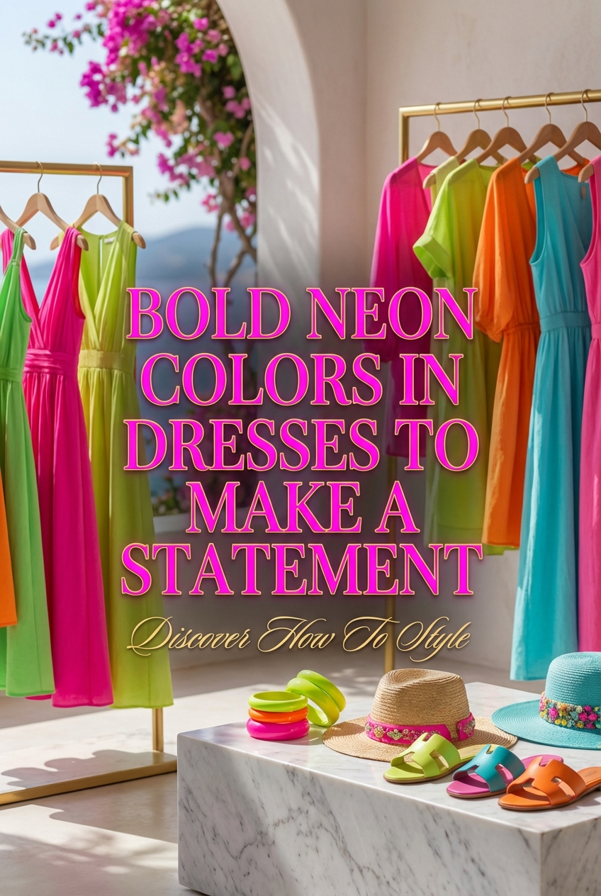 Bold Neon Colors In Summer Dresses To Make A Statement - photo 2