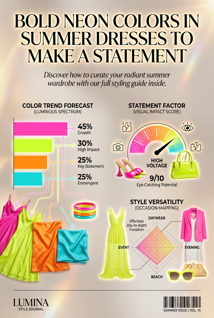 Bold Neon Colors In Summer Dresses To Make A Statement - photo 3