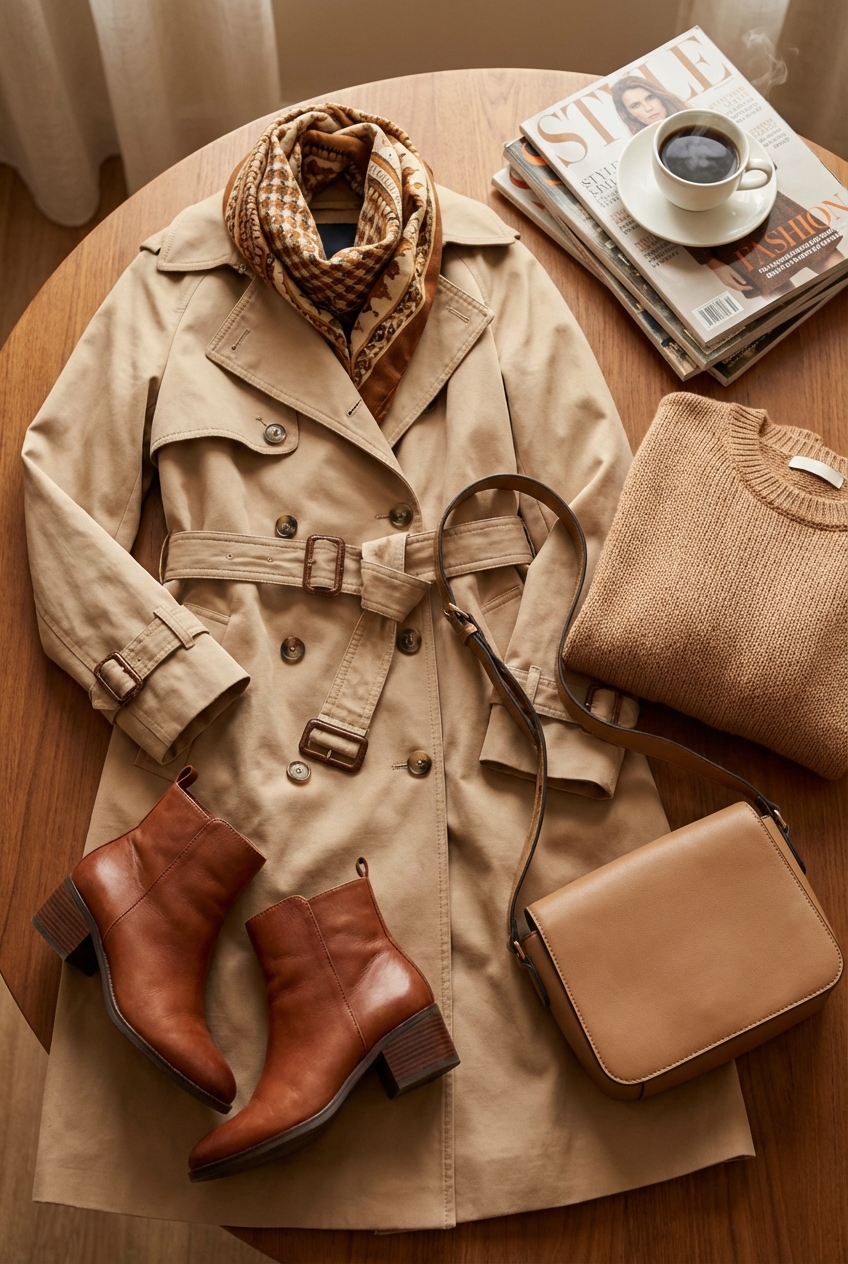 Classic Trench Coat The Ultimate Outerwear Piece