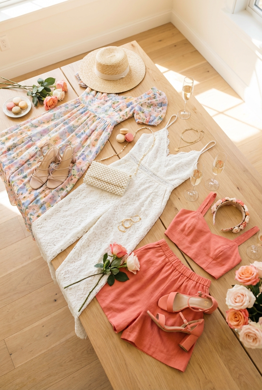 Bridal Shower Attire Celebratory And Feminine Outfits