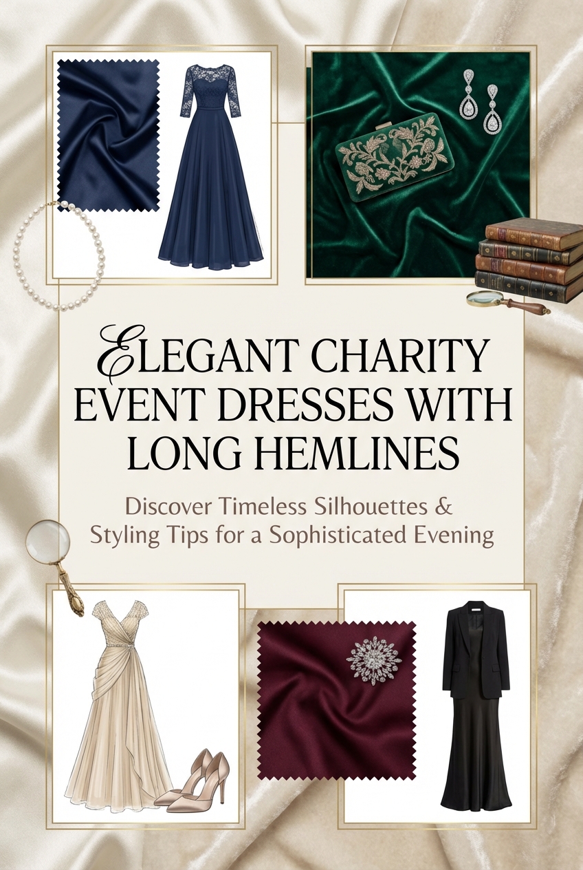 Elegant Charity Event Dresses With Long Hemlines - photo 4