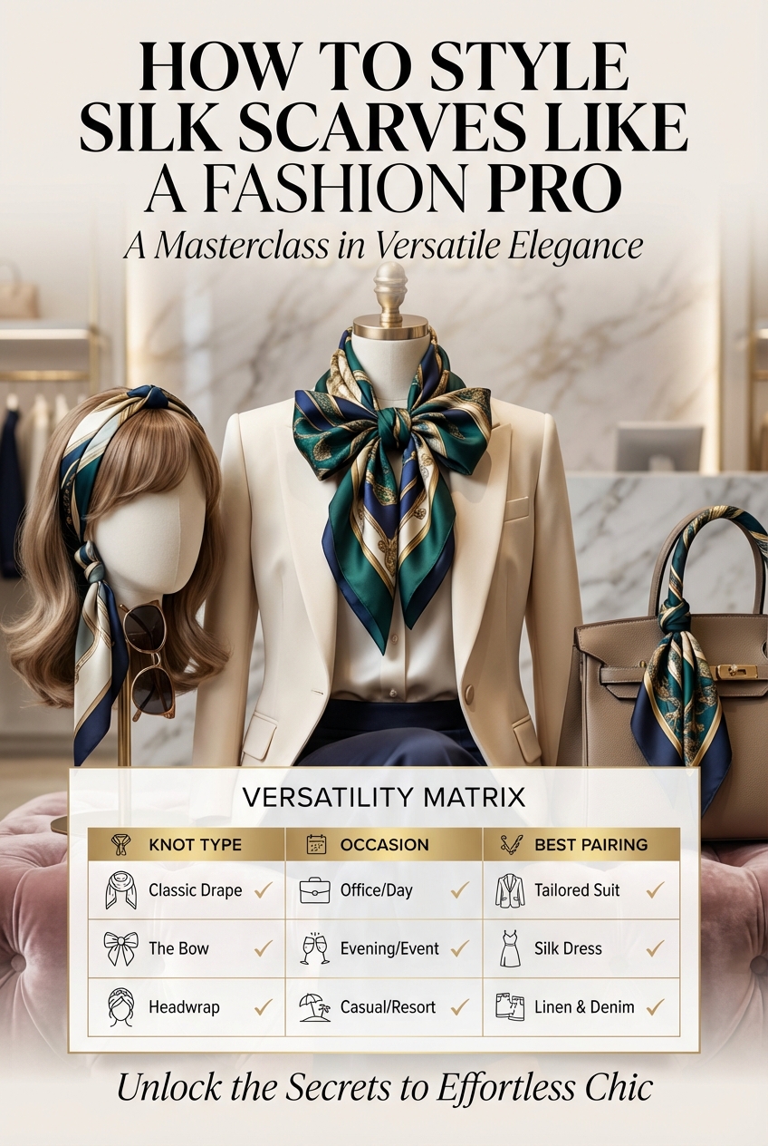 How To Style Silk Scarves Like A Fashion Pro - photo 3