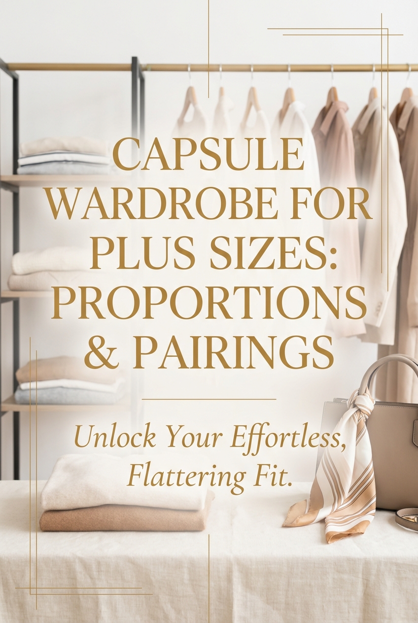 Capsule Wardrobe For Plus Sizes Proportions And Pairings - photo 2