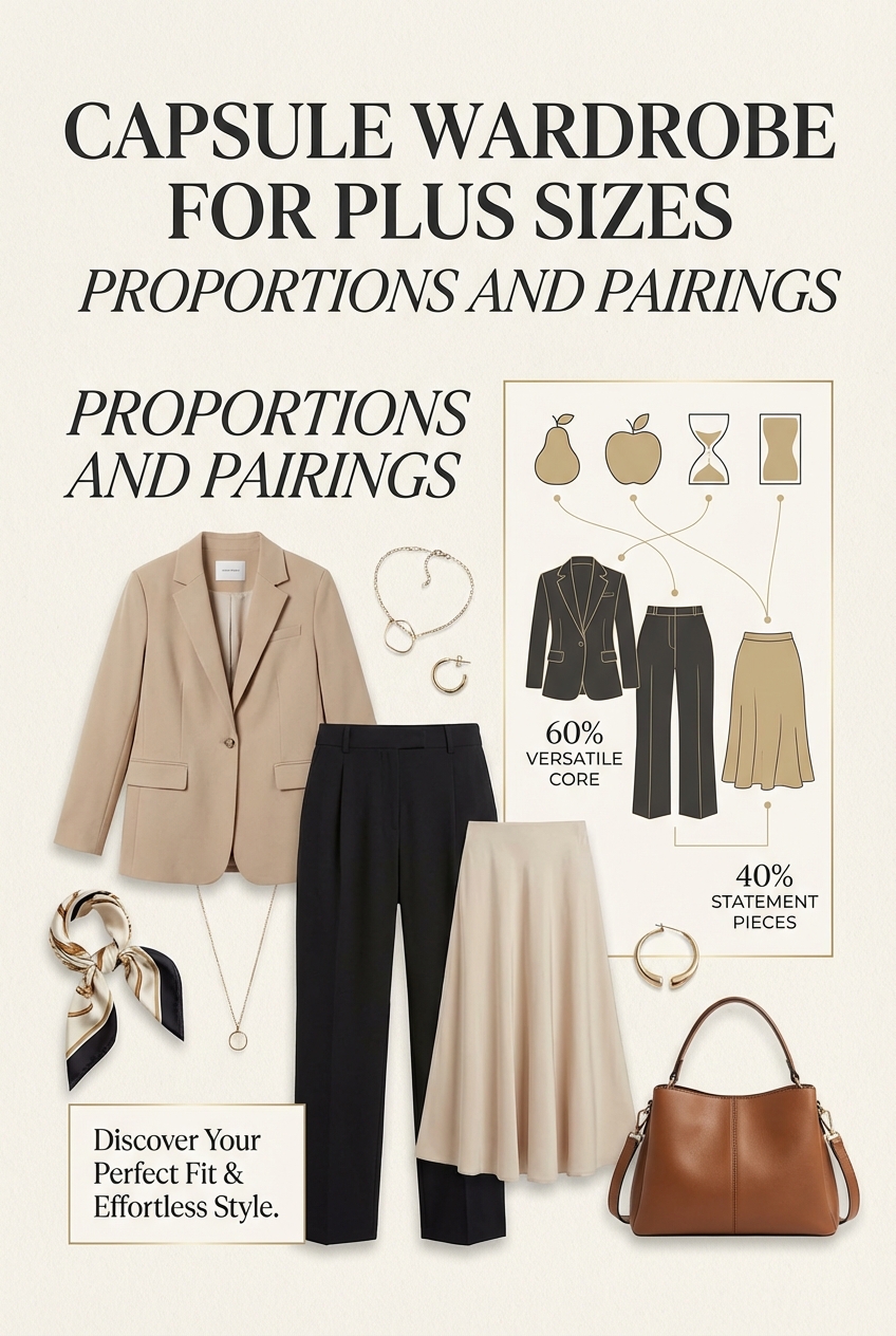 Capsule Wardrobe For Plus Sizes Proportions And Pairings - photo 3