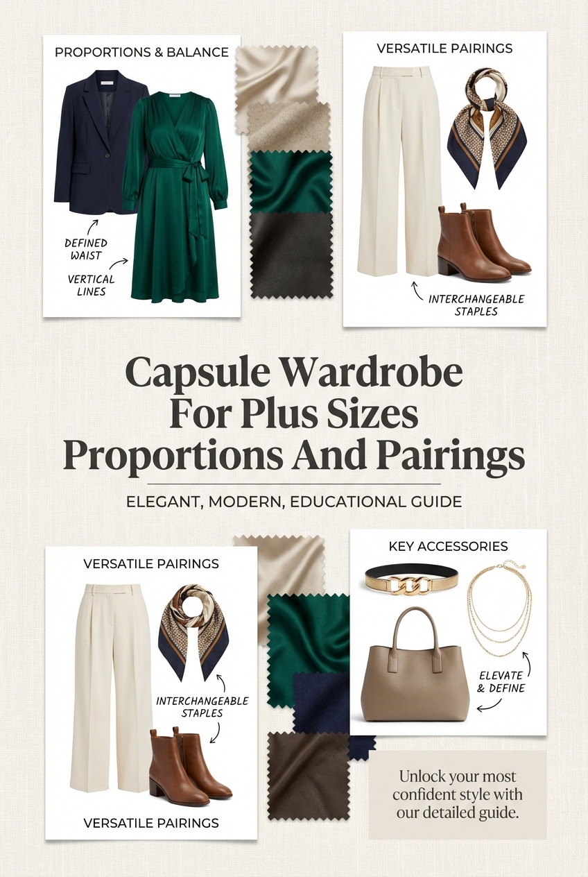Capsule Wardrobe For Plus Sizes Proportions And Pairings - photo 4