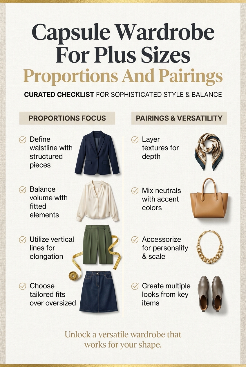 Capsule Wardrobe For Plus Sizes Proportions And Pairings - photo 5