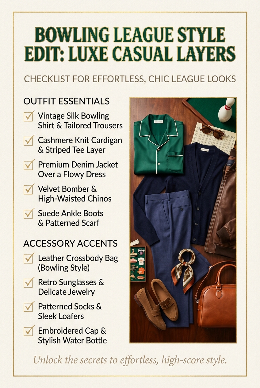 Fun Bowling League Looks With Casual Layers - photo 5