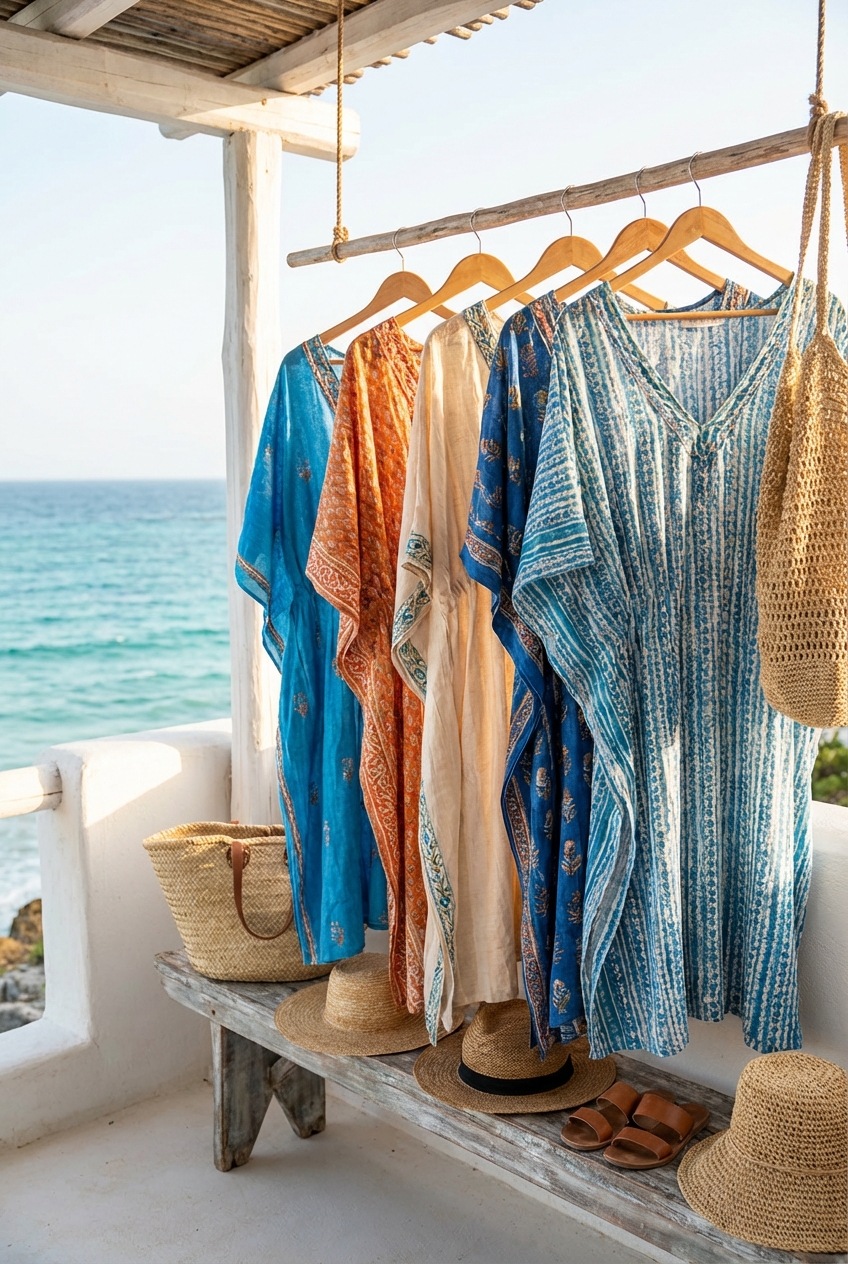 Breezy Kaftans For Summer Resort Wear Effortless Elegance In The Heat