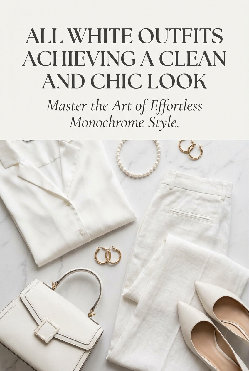 All White Outfits Achieving A Clean And Chic Look - photo 2