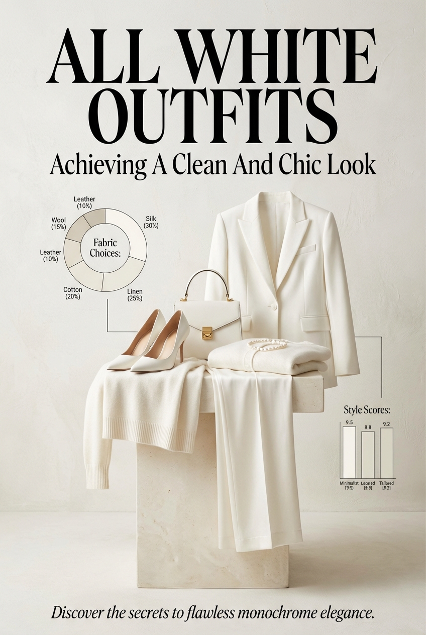 All White Outfits Achieving A Clean And Chic Look - photo 3