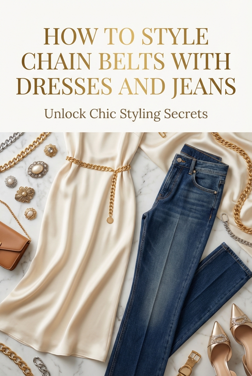 How To Style Chain Belts With Dresses And Jeans - photo 2