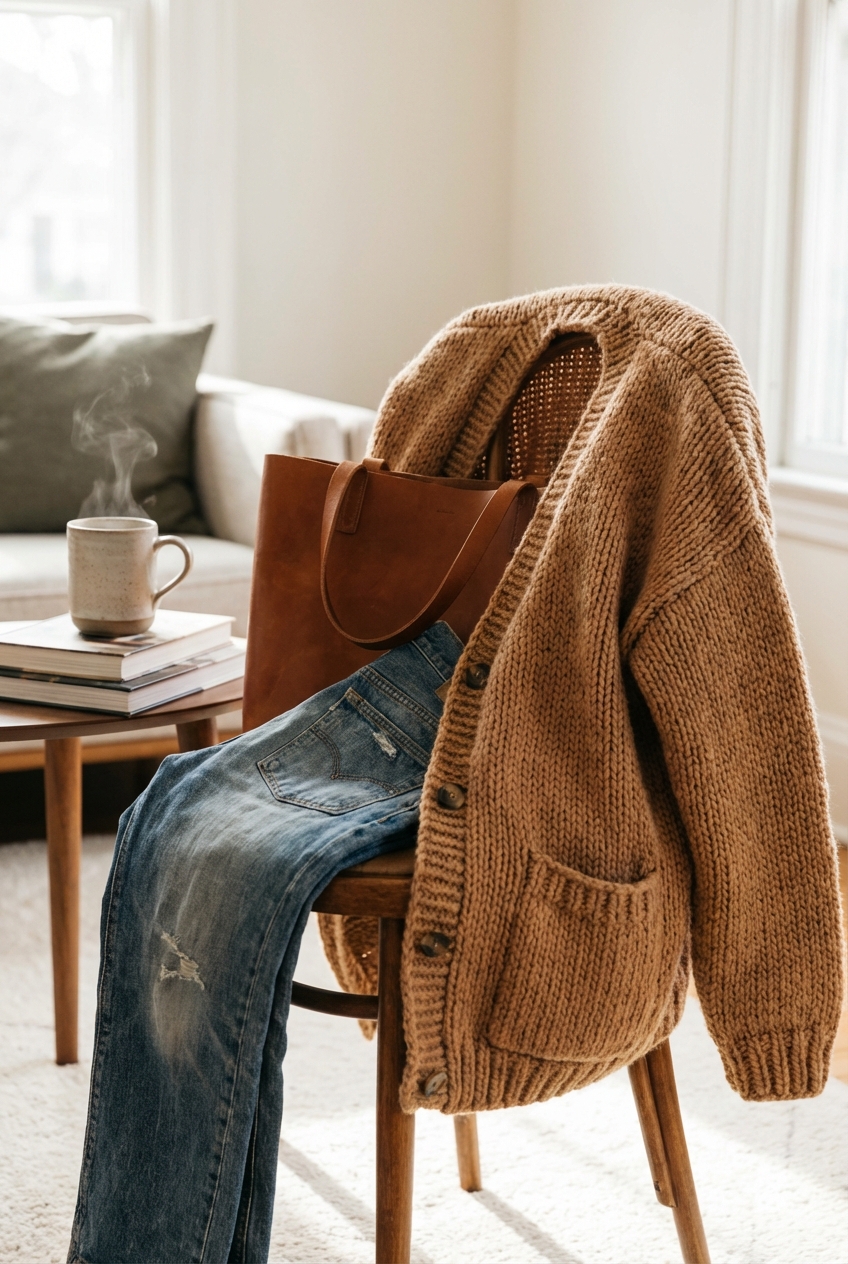 Oversized Cardigans As Statement Outerwear