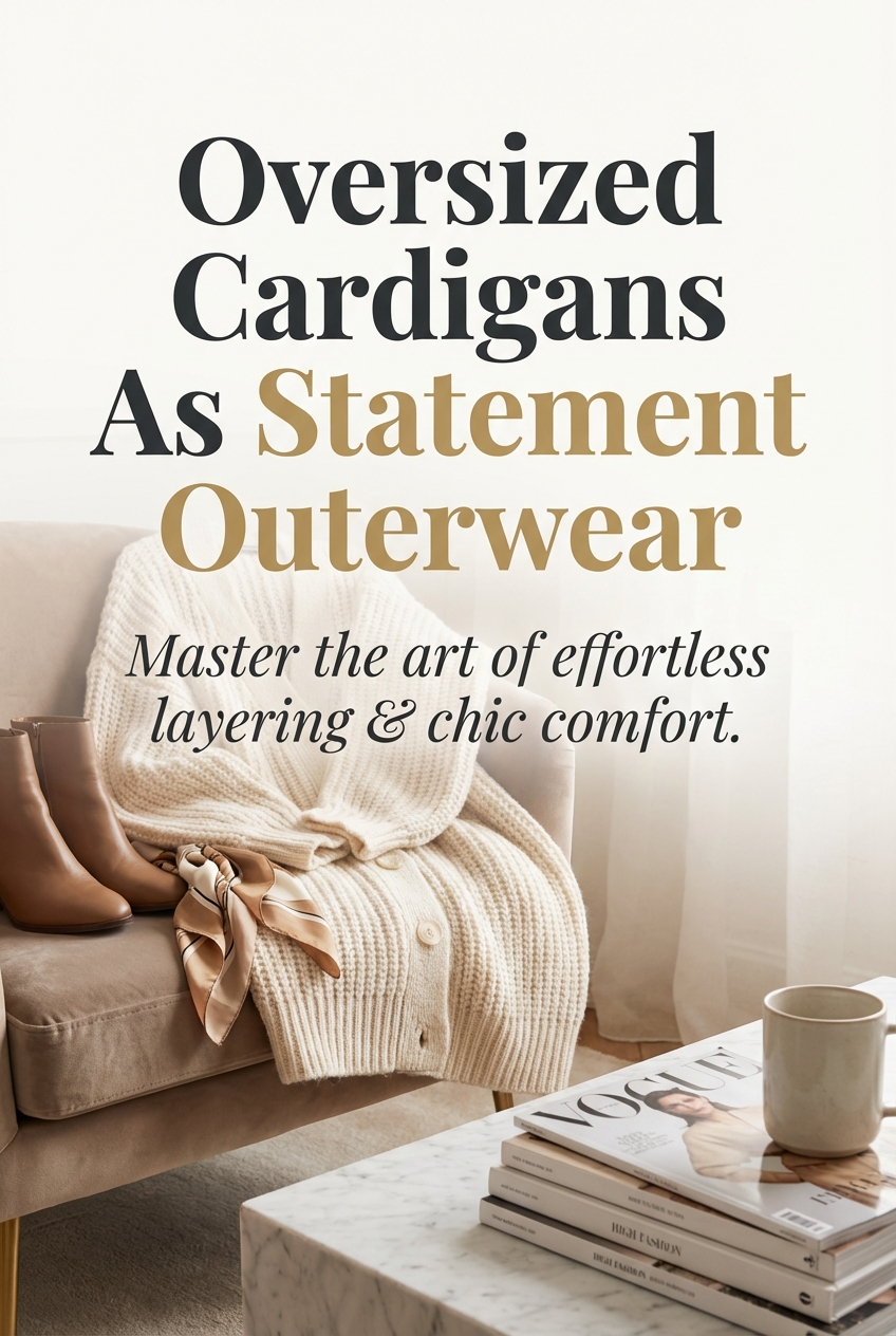 Oversized Cardigans As Statement Outerwear - photo 2