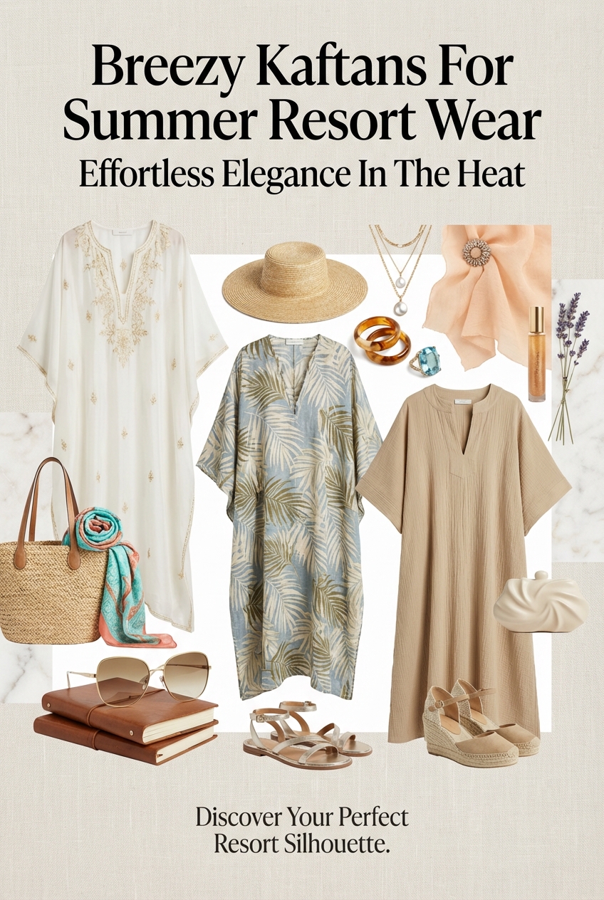 Breezy Kaftans For Summer Resort Wear Effortless Elegance In The Heat - photo 4