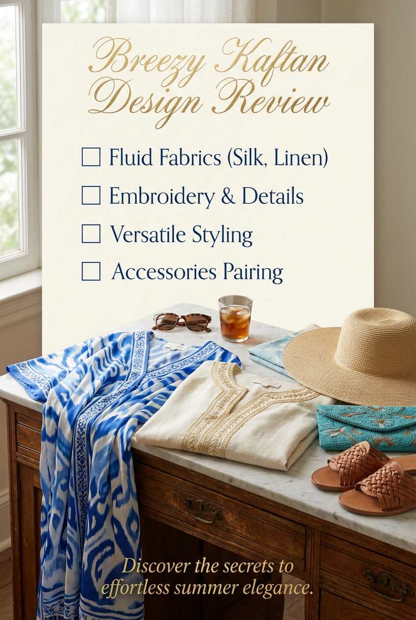 Breezy Kaftans For Summer Resort Wear Effortless Elegance In The Heat - photo 5
