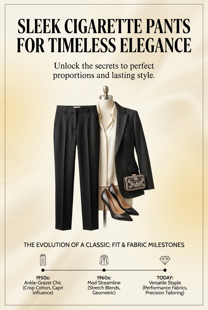 Sleek Cigarette Pants For Timeless Elegance - photo 3