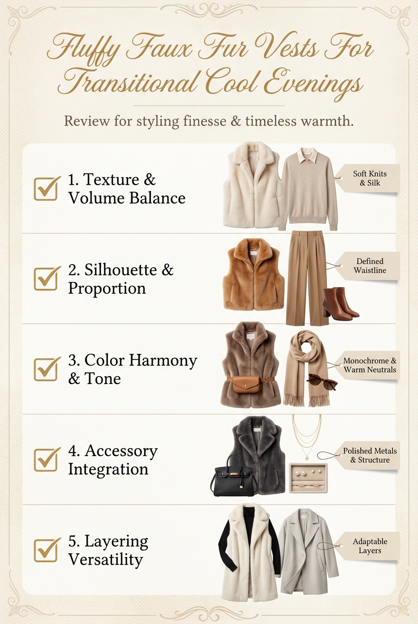 Fluffy Faux Fur Vests For Transitional Cool Evenings - photo 5