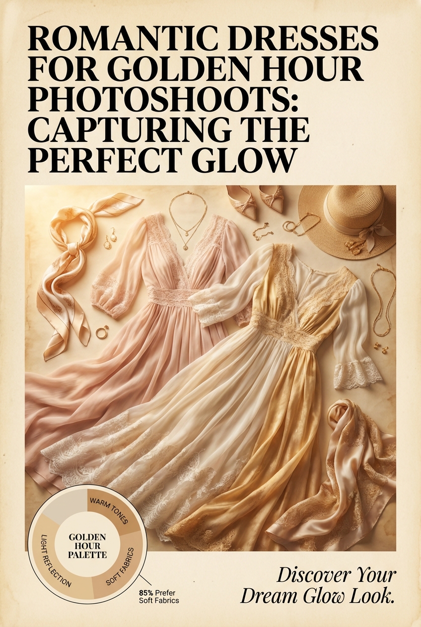 Romantic Dresses For Golden Hour Photoshoots Capturing The Perfect Glow - photo 3