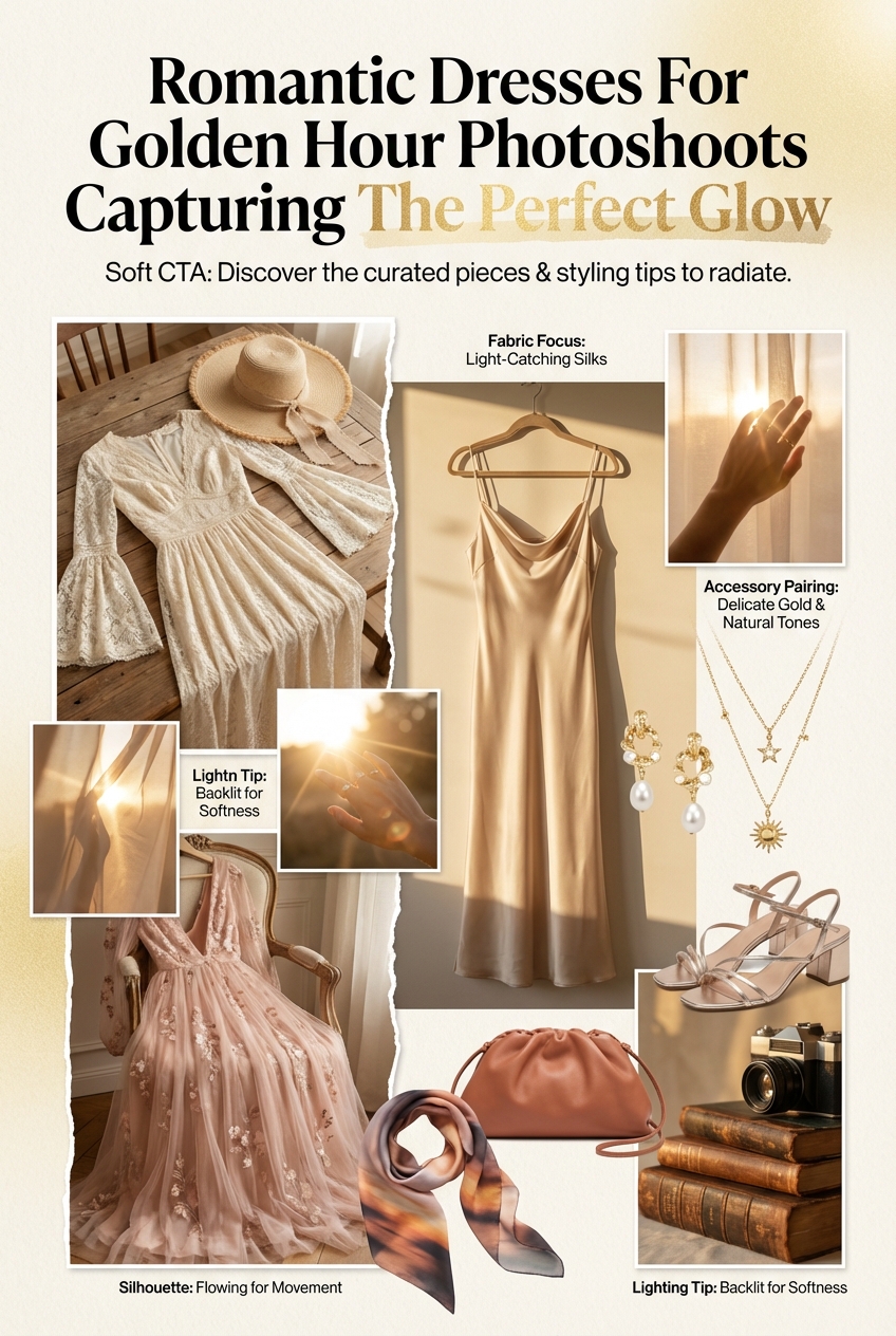 Romantic Dresses For Golden Hour Photoshoots Capturing The Perfect Glow - photo 4