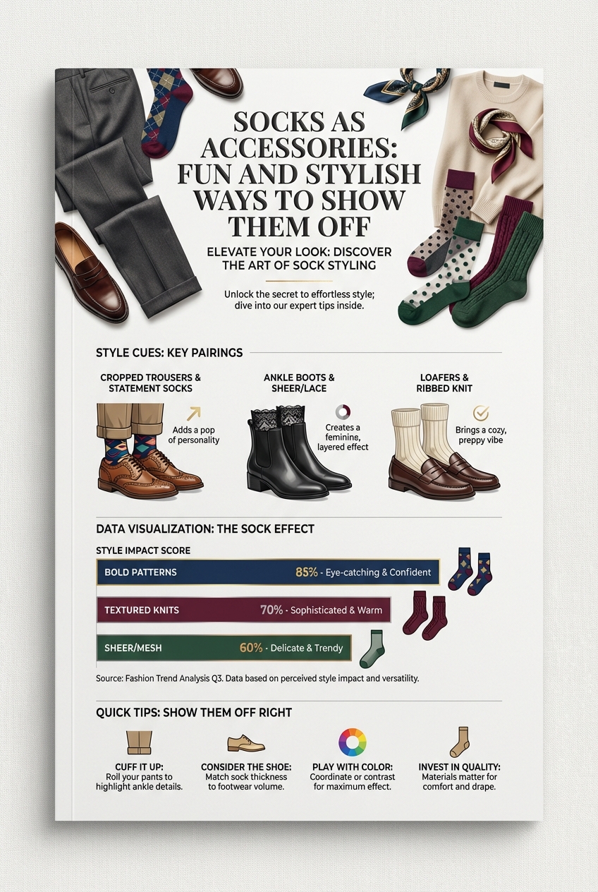 Socks As Accessories Fun And Stylish Ways To Show Them Off - photo 3
