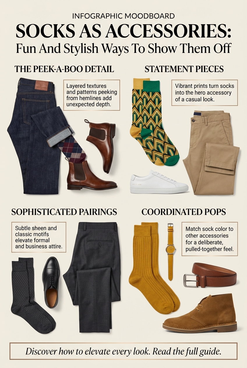 Socks As Accessories Fun And Stylish Ways To Show Them Off - photo 4