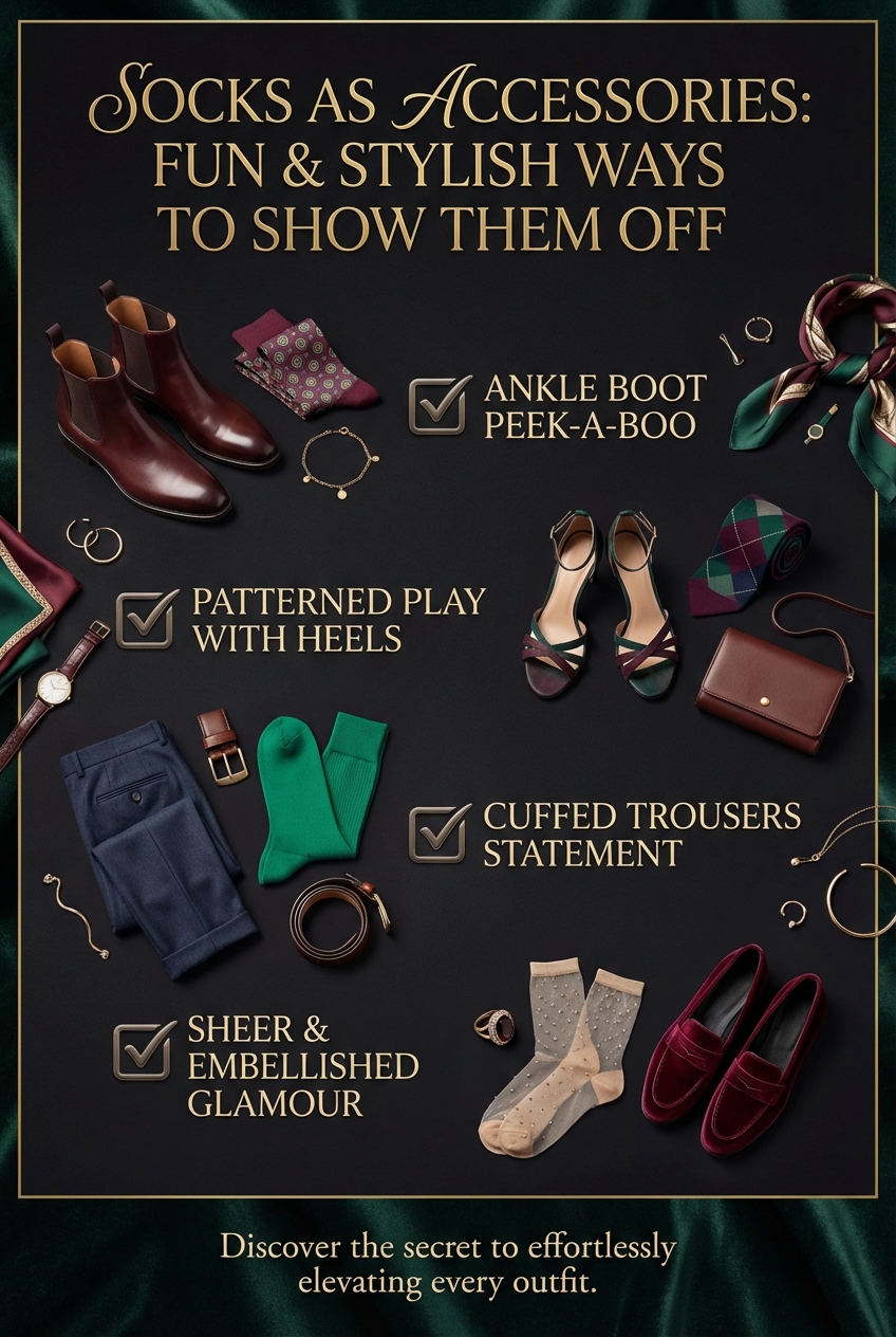 Socks As Accessories Fun And Stylish Ways To Show Them Off - photo 5
