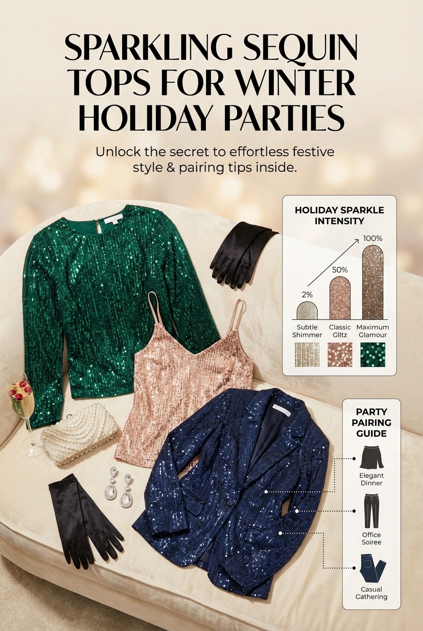 Sparkling Sequin Tops For Winter Holiday Parties - photo 3