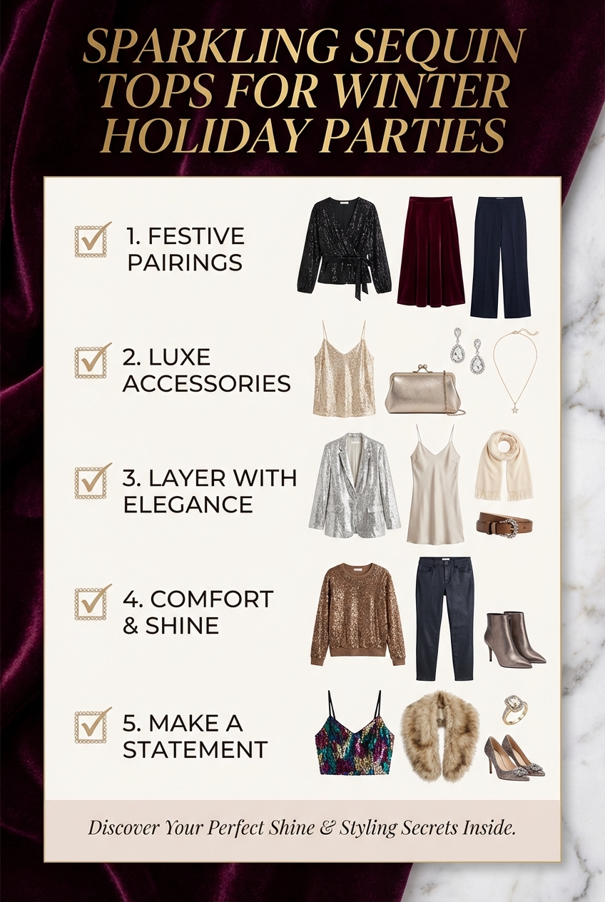 Sparkling Sequin Tops For Winter Holiday Parties - photo 5