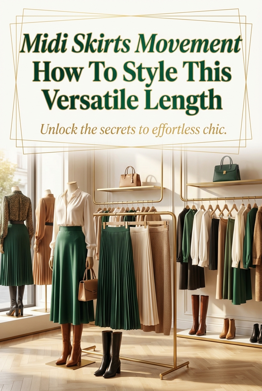 Midi Skirts Movement How To Style This Versatile Length - photo 2