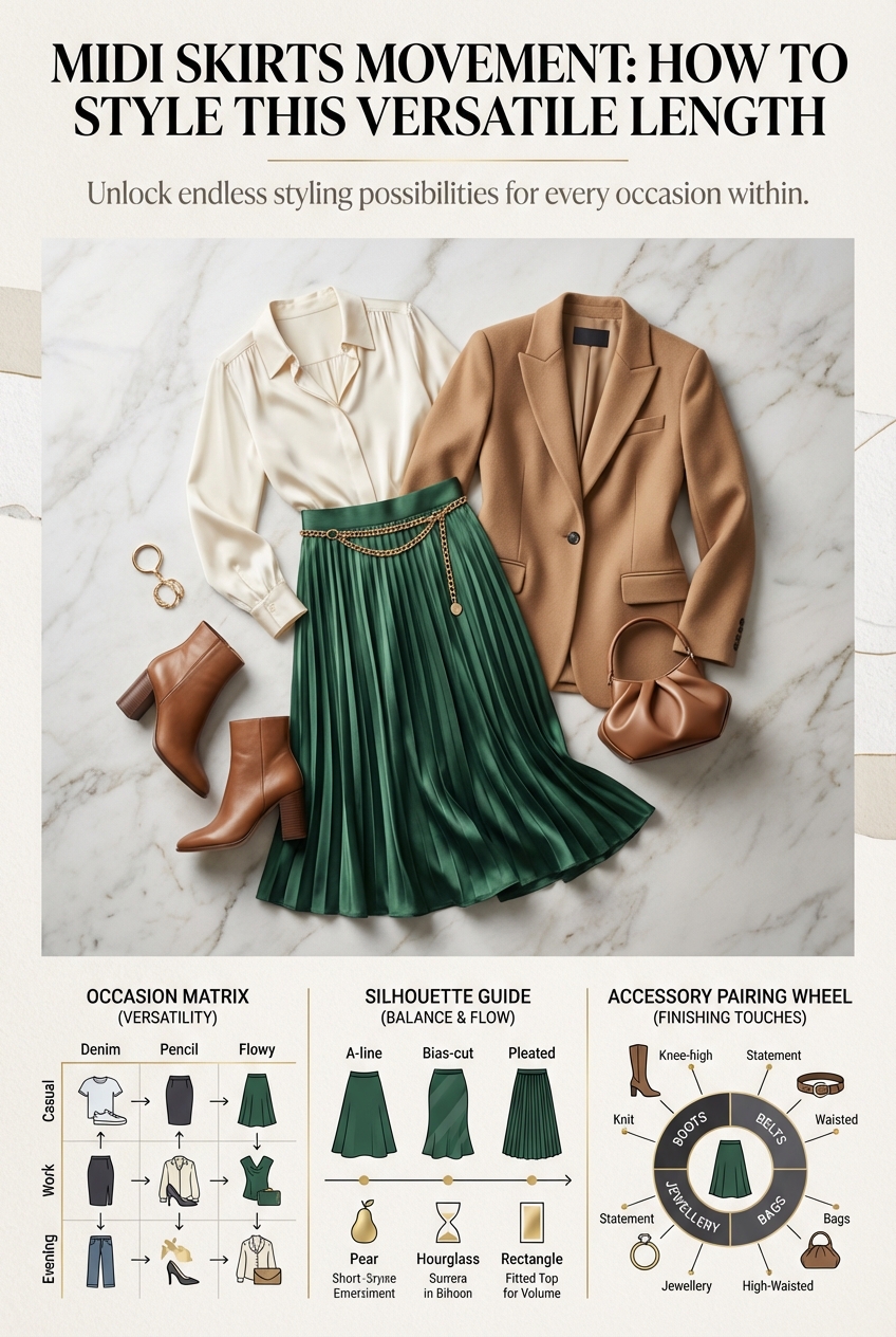 Midi Skirts Movement How To Style This Versatile Length - photo 3