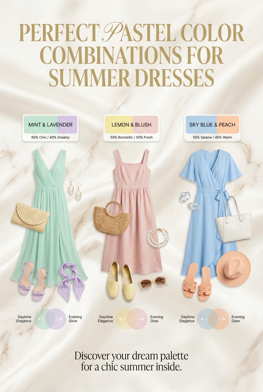 Perfect Pastel Color Combinations For Summer Dresses - photo 3