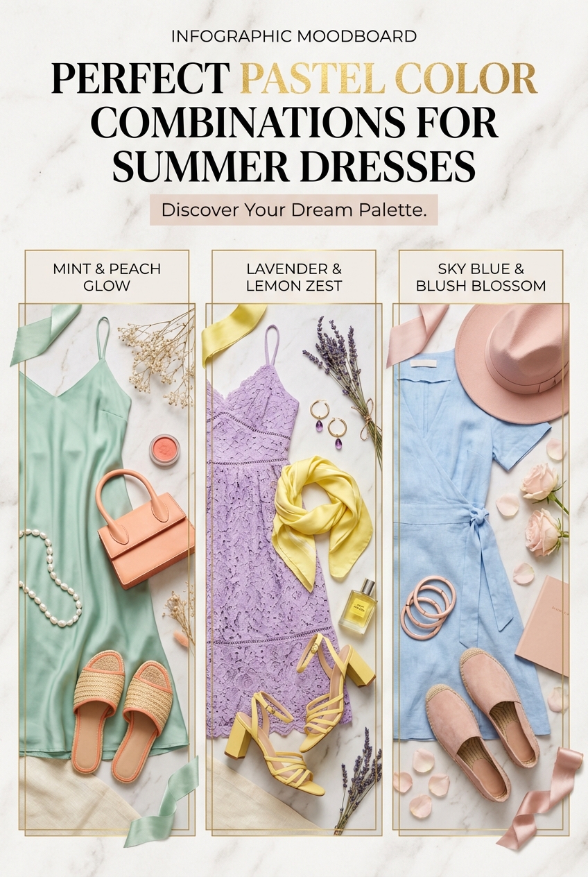Perfect Pastel Color Combinations For Summer Dresses - photo 4