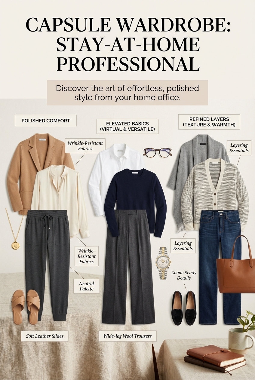 Capsule Wardrobe For Stay At Home Professionals - photo 4