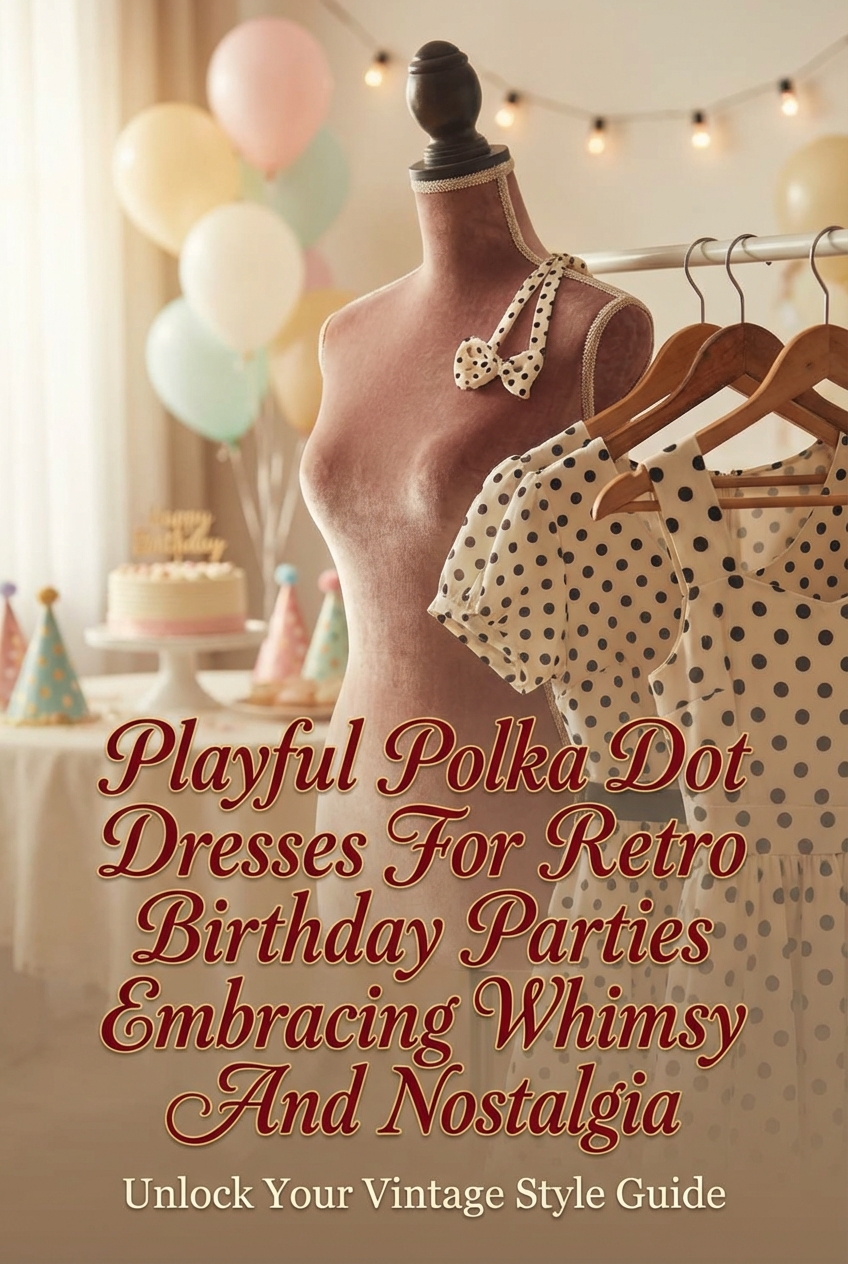 Playful Polka Dot Dresses For Retro Birthday Parties Embracing Whimsy And Nostalgia - photo 2