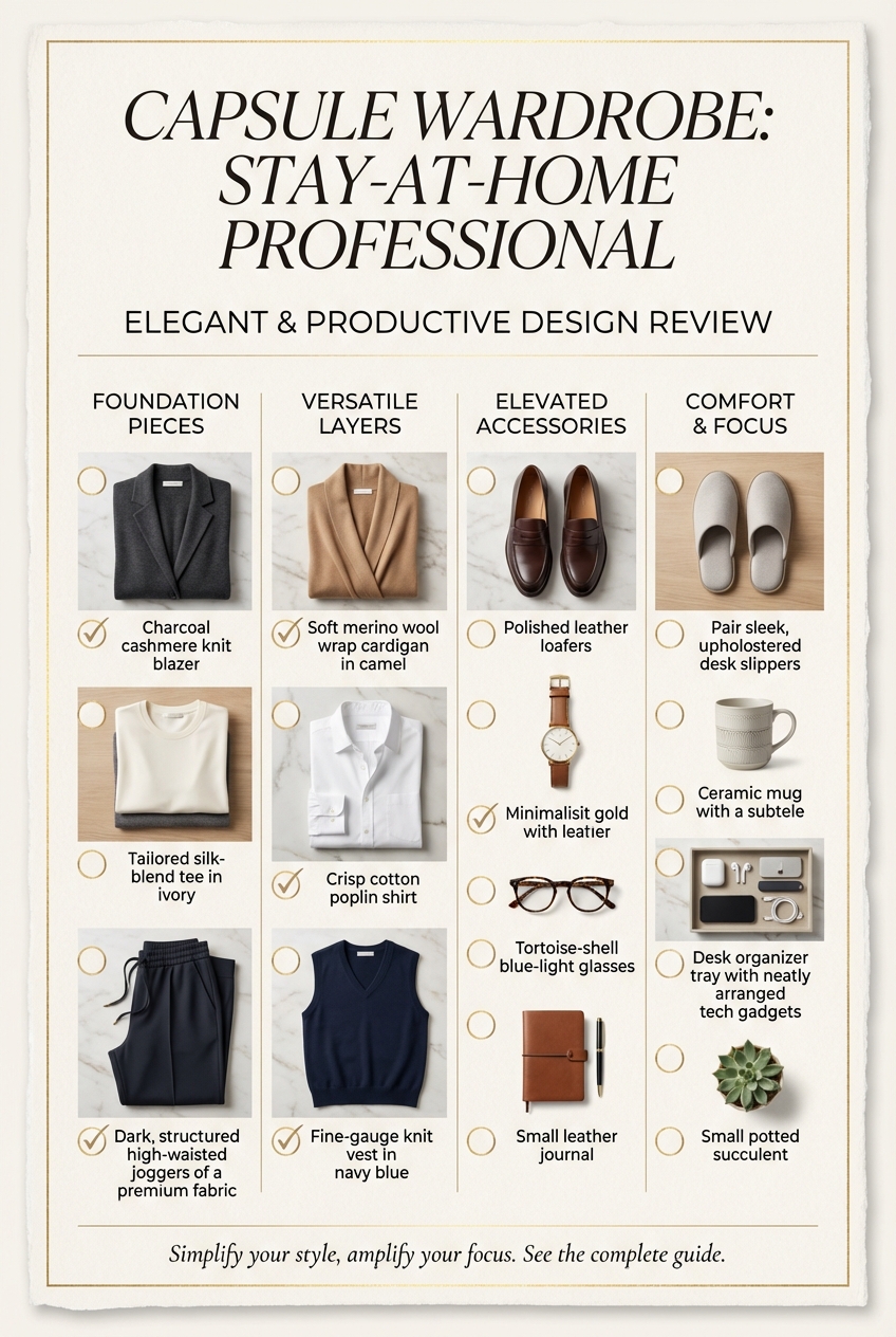 Capsule Wardrobe For Stay At Home Professionals - photo 5