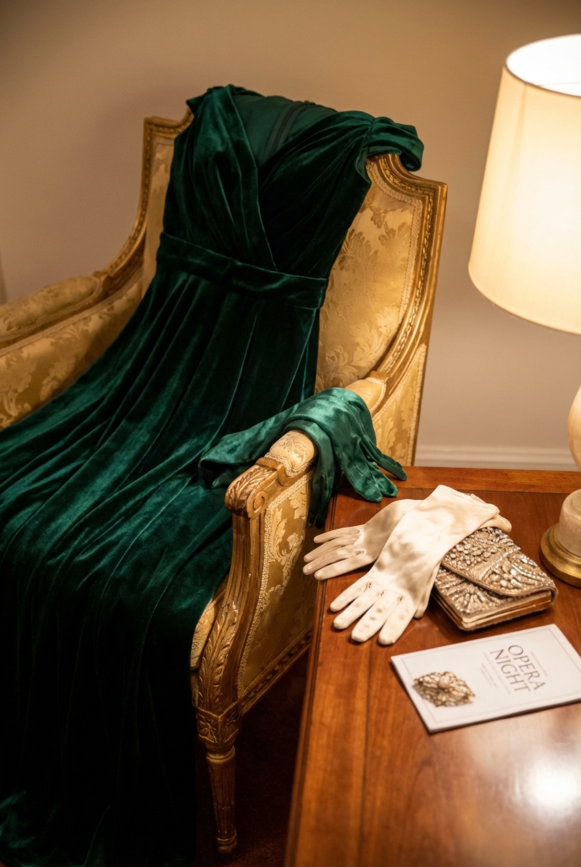 Regal Evening Gowns For Opera Nights